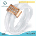 2015 Best quality White ceramic rings, Wedding Bands and Rings